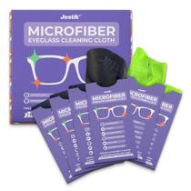 Pano de limpeza de microfibra Jestik Japanese Lens Wipes, pacote com 6 Pano de limpeza de microfibra Jestik Japanese Lens Wipes, pacote com 6