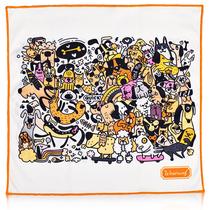 Pano de limpeza de óculos de microfibra WESERWEF Funny Dogs