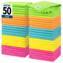 Pano de limpeza FIXSMITH Microfiber, pacote com 50 unidades, 30x30cm, sem fiapos