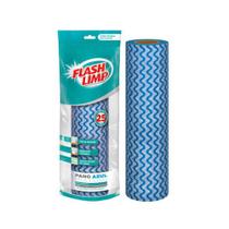 Pano De Limpeza Multiuso Descartavel 25 un - FlashLimp