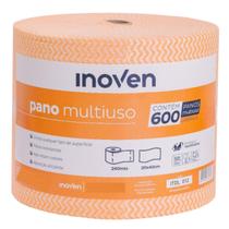 Pano de Limpeza Multiuso Perfex Rolo 20X240m Inoven 40 cm largura 600 unidades