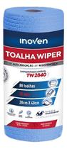 Pano De Limpeza Wiper TW2840 Rolo com 88 Panos Azul Inoven