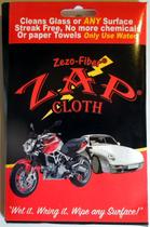 Pano de limpeza Zap Cloth Streak Free Spot Free 4 panos Pano de limpeza Zap Cloth Streak Free Spot Free 4 panos