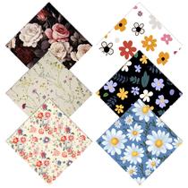Pano de Limpeza Zewurtuw 16 cm 16 cm Pacote com 6 Flores Pano de Limpeza Zewurtuw 16 cm 16 cm Pacote com 6 Flores