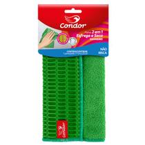 Pano De Microfibra 2 Em 1 Esfrega E Seca Banheiro Box Condor 1681 CONDOR