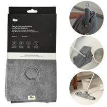 Pano de Microfibra Limpeza Doméstica Casa Piso Chão Macio 50x60 Com Encaixe Para Cabo Panão Multiuso Desembaça Vidros-OU