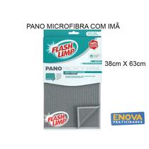 Pano De Microfibra Para Cozinha Com Imã Flash Limp 38 X63 Cm