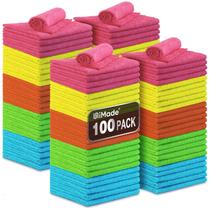 Paño de Microfibra para Limpieza UNIMADE 100 unidades - Calidad Comercial Paño de Microfibra para Limpieza UNIMADE 100 unidades - Calidad Comercial