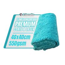 Pano de Microfibra Premium Verde 40x40 550gsm Lincoln