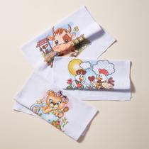 Pano De Prato Atacado Estampado Sarja Premium Kit Com 10 Peças - Rubber Store