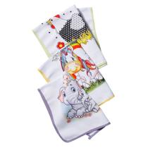 Pano De Prato Atacado Vies Estampado Kit Com 10 Peças - Rubber Store