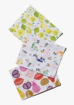 Pano De Prato Atoalhado Camesa Felpudo 35x55 - Kit Com 5 Peças - Rubber Store