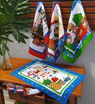 Pano De Prato Atoalhado Kit 12 unidades - Cialar