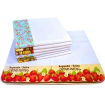 Pano De Prato Barrado Extra 48x75 - 12 Unidades