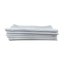 Pano de Prato Branco 41x66cm com Bainha 62g com 6 unidades