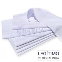 Pano De Prato C/ Bainha Pé De Galinha Liso 68X41 - 200 Unidades - Têxtil Cabar