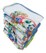 Pano De Prato Com Viés Kit Com 10 Peças - Rubber Store