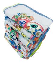 Pano De Prato Com Viés Kit Com 10 Peças