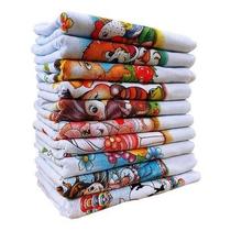 Pano De Prato Copa Estampado Grande Kit Com 10 Peças