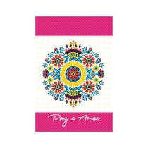 Pano de Prato Copa Menu Paz e Amor Lepper