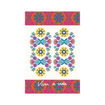 Pano de Prato Copa Menu Viver a Vida Lepper