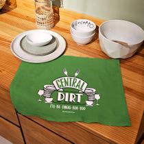 Pano de prato Divertido Central Dirt