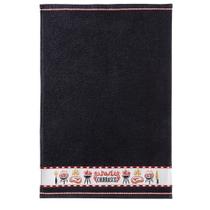 Pano de Prato Döhler Vida II Churrasco Preto Pano de Prato Döhler Vida II Churrasco Preto