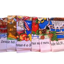 Pano de Prato Estampado Algodão Kit com 15 Peças Pano de Prato Estampado Algodão Kit com 15 Peças