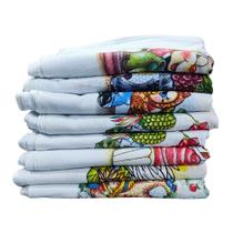 Pano de Prato Estampado Pé de Galinha com Bainha 38x66cm Nacional - Ober Pano de Prato Estampado Pé de Galinha com Bainha 38x66cm Nacional - Ober