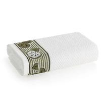 Pano de Prato Karsten Barra em Jacquard Kiwi Branco Pano de Prato Karsten Barra em Jacquard Kiwi Branco