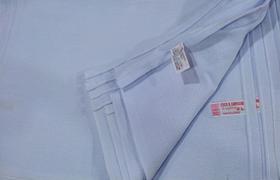 Pano de Prato Legítimo Pé de Galinha com Bainha Liso 45x66cm - Têxtil H. Carvalho