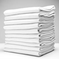 Pano De Prato Liso Branco Kit 20 unidades. Pano De Prato Liso Branco Kit 20 unidades.