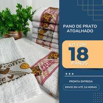 Pano de Prato Louça Atoalhado Premium Cozinha 45X65