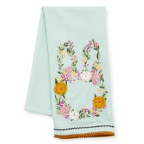 Pano de prato MACKENZIE-CHILDS Cotton Bordado Floral Bunny Pano de prato MACKENZIE-CHILDS Cotton Bordado Floral Bunny