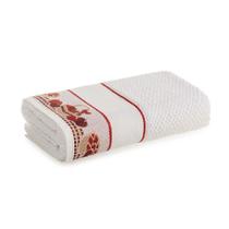 Pano de Prato Para Bordar Messina Branco Karsten