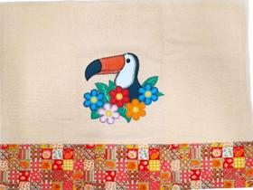 Pano de Prato Patchwork 68x46cm 0121 Mod 10 - Auto Estima