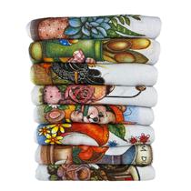 Pano De Prato Pé De Galinha Premium Estampas Sortida 10 Un. Cozinha Louça Dia a Dia