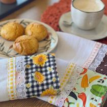 Pano De Prato Premium Bordado Ingles 10 unid