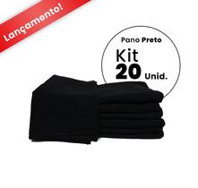 Pano De Prato Preto Liso 20 Peças Bainha Flanelado Decoracao Pano De Prato Preto Liso 20 Peças Bainha Flanelado Decoracao