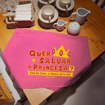 Pano de prato Salve a princesa