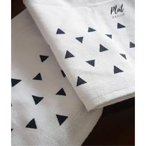 Pano de prato triângulos - coleção minimalista - sacaria premium Pano de prato triângulos - coleção minimalista - sacaria premium