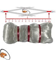 Pano de Rede Malha 13 (65mm) Fio 0,20 Altura 2,60 C/ 100 Metros Panagem 20x65x20x100 Pano de Rede Malha 13 (65mm) Fio 0,20 Altura 2,60 C/ 100 Metros Panagem 20x65x20x100