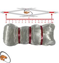 Pano de Rede Malha 14 (70mm) Fio 0,40 Altura 2,38 C/ 100 Metros Panagem 40x70x17x100 Pano de Rede Malha 14 (70mm) Fio 0,40 Altura 2,38 C/ 100 Metros Panagem 40x70x17x100