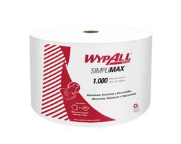 Pano Descartável Jumbo X50 Rolo com 1.000 Panos