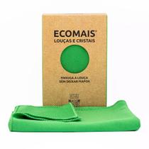 Pano ecomais loucas 40x60 verde Pano ecomais loucas 40x60 verde