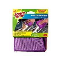 Pano Esfrega E Seca Com 2 Peças Scotch Brite - Xa006503305 - 3m Pano Esfrega E Seca Com 2 Peças Scotch Brite - Xa006503305 - 3m