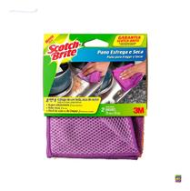 Pano Esfrega E Seca Scotch Brite 29x29cm Sortido Multiuso