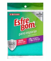 Pano Esponja Multiuso Esfrebom Fácil Limpeza Enxuga Sem Fiapo