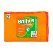 Pano Flanela Multiuso Tam P 100% Algodão Brilhus Pano Flanela Multiuso Tam P 100% Algodão Brilhus