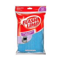 Pano limpeza multiuso flash limp - 5 unidades